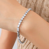 Classic Titanium Tennis Bracelet